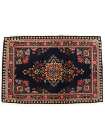 Keshan Rug Rug 69X104 Black/Brown Wool, Persia/Iran Carpetvista