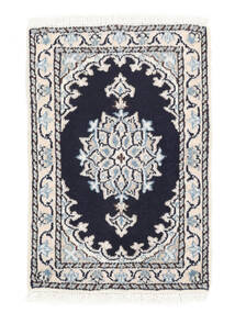  Nain Rug 40X60 Persian Wool Black/Grey Small Carpetvista