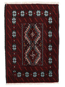  62X89 Medallion Small Baluch Rug Wool, Carpetvista