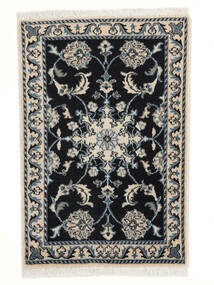 絨毯 オリエンタル ナイン 58X84 ブラック/ホワイト (ウール, ペルシャ/イラン)