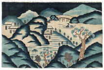  120X185 Petit Chinese Antique Art Deco 1920 Tapis Laine