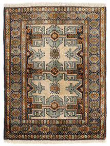 Persischer Turkaman Teppich 59X78 Braun/Schwarz Carpetvista