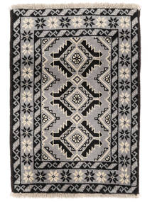  62X87 Baluch Rug Black/Dark Grey Persia/Iran Carpetvista