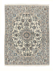  Orientalischer Nain Teppich 153X202 Dunkelgrau/Beige Wolle, Persien/Iran Carpetvista