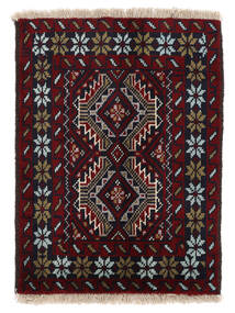 絨毯 バルーチ 64X87 ブラック/茶色 (ウール, ペルシャ/イラン)