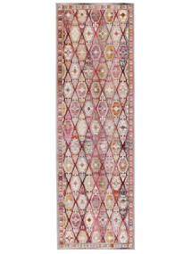 Nenax Washable 80X250 Small Red/Pink Runner Rug