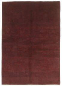 Gabbeh Persisch Fine Teppich 170X236 Schwarz/Dunkelrot Wolle, Persien/Iran