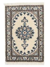 40X60 Nain Teppich Orientalischer Orange/Schwarz (Wolle, Persien/Iran) Carpetvista