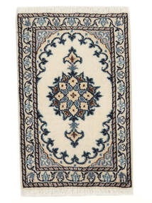 40X60 絨毯 オリエンタル ナイン ブラック/オレンジ (ウール, ペルシャ/イラン) Carpetvista