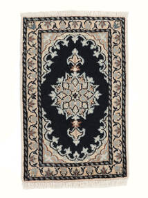 絨毯 ペルシャ ナイン 40X60 ホワイト/ブラック (ウール, ペルシャ/イラン)