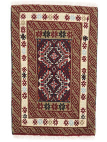  Baluch Rug 58X89 Persian Wool Brown/Black Small Carpetvista