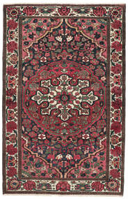  Bakhtiari Fine Ca. 1910 Rug 140X210 Persian Wool Black/Dark Red Small