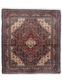  Persian Sarouk Rug 67X74 Black/Dark Red (Wool, Persia/Iran)