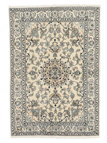 167X238 Nain Teppich Orientalischer Dunkelgelb/Beige (Wolle, Persien/Iran) Carpetvista