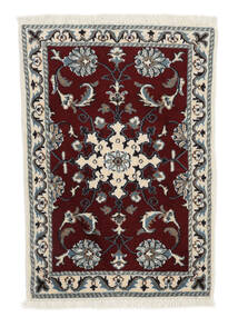  Nain Rug 57X84 Persian Wool Black/Dark Grey Small Carpetvista