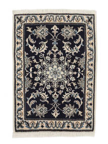 絨毯 オリエンタル ナイン 57X82 ブラック/ダークグレー (ウール, ペルシャ/イラン)