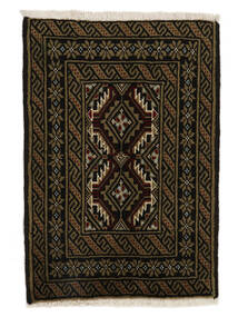  61X86 Baluch Rug Black/Brown Persia/Iran Carpetvista