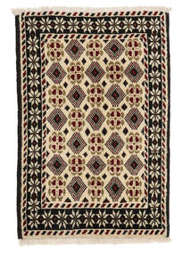  Baluch Rug 62X91 Persian Wool Black/Orange Small Carpetvista