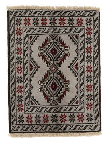 絨毯 バルーチ 64X85 ブラック/茶色 (ウール, ペルシャ/イラン)