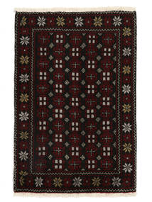 58X86 Alfombra Oriental Belouch Negro/Marrón (Lana, Persia/Irán) Carpetvista