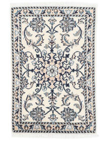  Nain Rug 60X91 Persian Wool Beige/Dark Grey Small Carpetvista