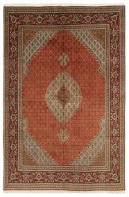 197X304 絨毯 タブリーズ 40 Mahi オリエンタル 茶色/ブラック (ウール, ペルシャ/イラン)
