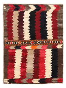95X129 Moroccan Berber - Afghanistan Rug Modern Dark Red/Black (Wool, Afghanistan) Carpetvista