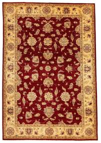 214X306 Ziegler Fine Rug Oriental Brown/Dark Red (Wool, Pakistan)