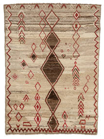 Moroccan Berber - Afghanistan Rug 116X160 Brown/Orange Wool, Afghanistan Carpetvista
