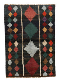  Moroccan Berber - Afghanistan 86X125 Ullteppe Svart/Mørk Rød Lite 