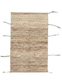 120X188 Moroccan Berber - Afghanistan Rug Modern Orange/Brown (Wool, Afghanistan) Carpetvista