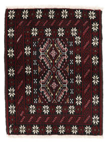  66X86 Baluch Rug Black/Beige Persia/Iran Carpetvista