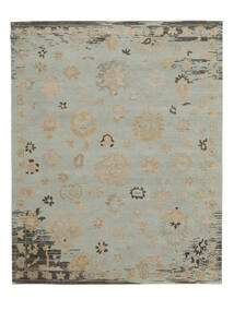 246X305 絨毯 オリエンタル ウサク インド グリーン/ダークイエロー (ウール, インド) Carpetvista