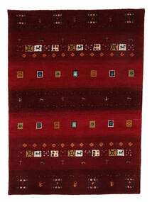 Gabbeh Indo Fine Rug 100X150 Black/Dark Red (Wool, India)