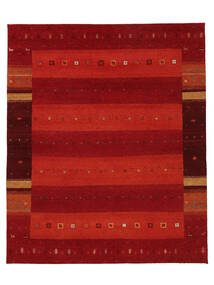 Dywan Gabbeh Indie Fine 250X300 Ciemnoczerwony/Czarny Duży (Wełna, Indie)