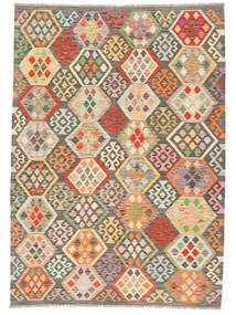  182X254 Kilim Afghan Old Style Rug Wool, Carpetvista