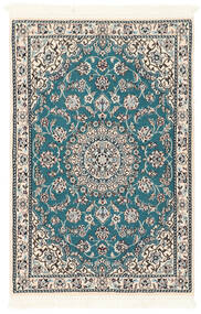  Orientalischer Nain 6La Teppich 60X90 Beige/Dunkelgrau Wolle, Persien/Iran