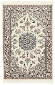 62X94 Nain 6La Teppich Orientalischer Beige/Braun (Wolle, Persien/Iran)