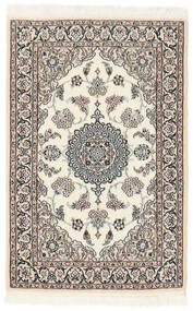 65X95 絨毯 ナイン 6La オリエンタル ベージュ/茶色 (ウール, ペルシャ/イラン)