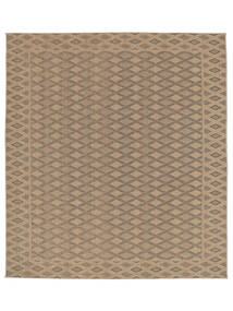 Malabar Indoor/Outdoor Rug Washable 240X240 Large Beige/Black Square