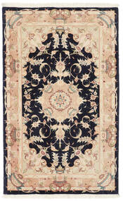 76X120 絨毯 オリエンタル タブリーズ 50 Raj シルク製 (ウール, ペルシャ/イラン)