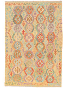 170X257 Tapis Kilim Afghan Old Style D'orient Orange/Marron (Laine, Afghanistan) Carpetvista