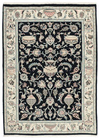 絨毯 ペルシャ カシュマール 106X148 ブラック/ダークグリーン (ウール, ペルシャ/イラン)