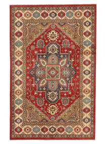  Orientalsk Kazak Fine Teppe 203X319 Mørk Rød/Brun Ull, Afghanistan Carpetvista