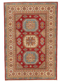  188X276 Medaillon Kazak Fine Teppich Wolle, Carpetvista