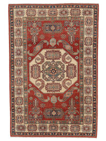 181X271 Kazak Fine Teppich Orientalischer Braun/Dunkelrot (Wolle, Afghanistan) Carpetvista