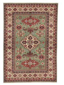  153X226 Kazak Fine Teppich Dunkelrot/Dunkelgrün Afghanistan Carpetvista