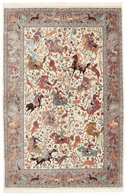  Persischer Ghom Seide Teppich 142X212 (Seide, Persien/Iran)