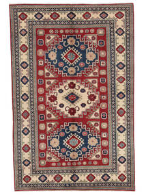 Kazak Fine Rug 173X267 Brown/Dark Red Wool, Afghanistan Carpetvista