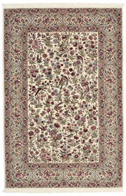  Orientalischer Isfahan Sherkat Farsh Teppich 147X216 Braun/Beige Persien/Iran